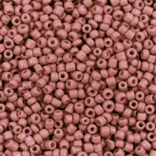 Seed beads 11/0 (2mm) Deep terracotta red